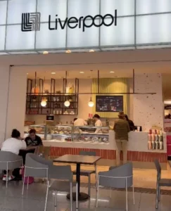 Vitrina refrigerada, liverpool para alimentos, gourmet